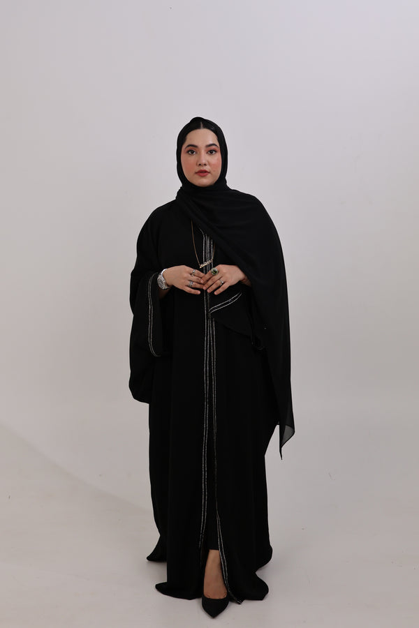 NADIA JEWELLED ABAYA - WITH HIJAB