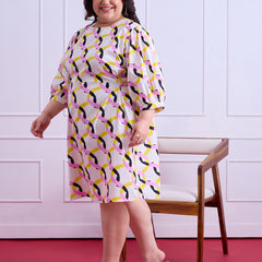 Cotton Candy Swirl Dress