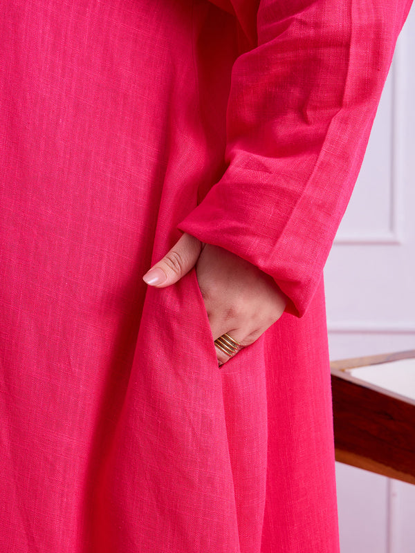 AZA LINEN DRESS