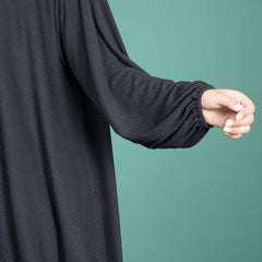 MIRA CORD SET - RIBBED BLACK