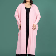 HANA OPEN CAPE - BABY PINK