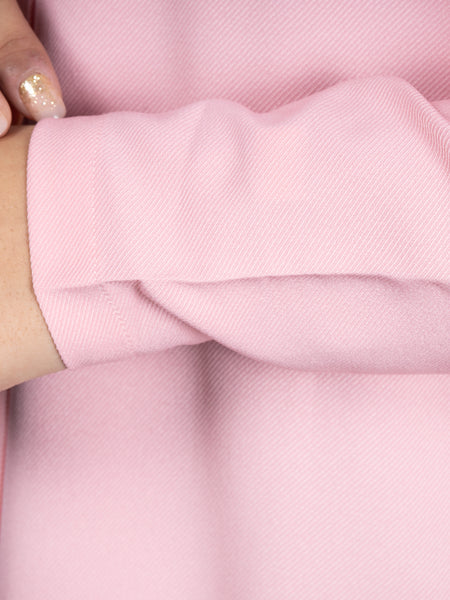 HANA OPEN CAPE - BABY PINK