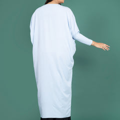 HANA OPEN CAPE - SKY BLUE