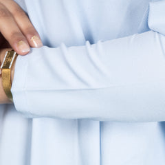 HANA OPEN CAPE - SKY BLUE