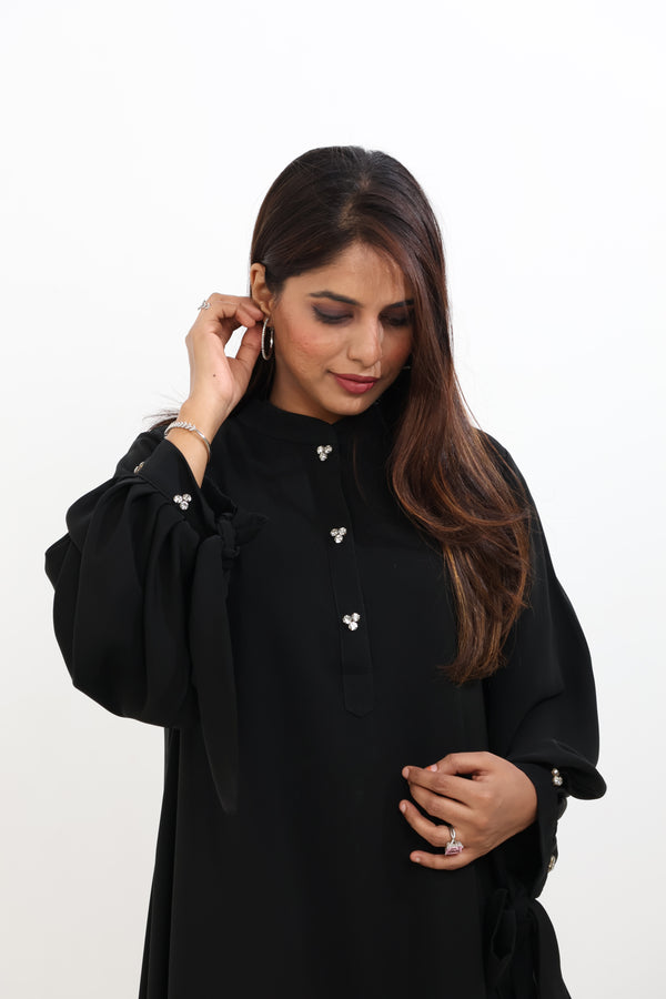 AMAL JEWELLED ABAYA  - WITH HIJAB