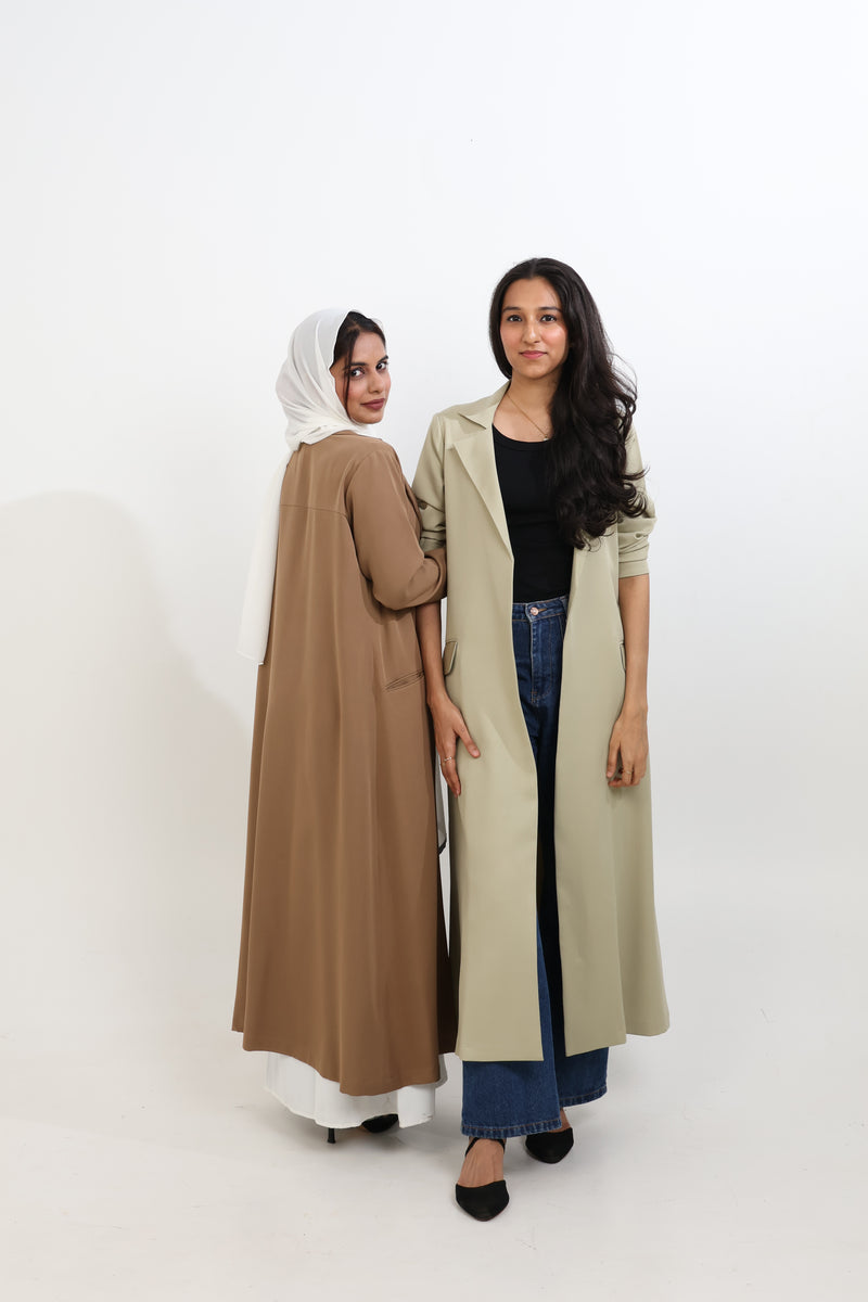 FAY LONG BLAZER - BEIGE