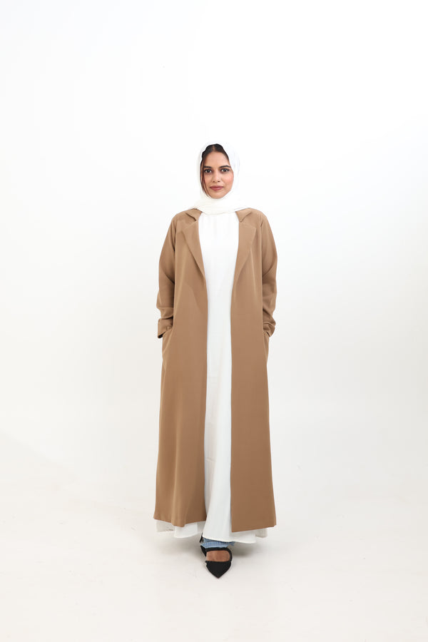 FAY LONG BLAZER - BEIGE