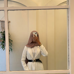 FAY LONG BLAZER - WHITE