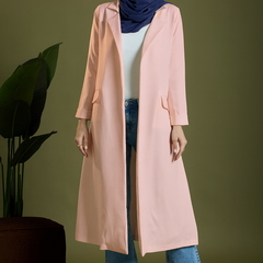 FAY LONG BLAZER - PINK