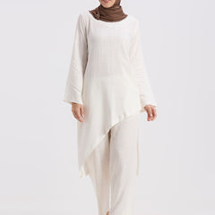 BLOOM LINEN CORD SET - OFF WHITE