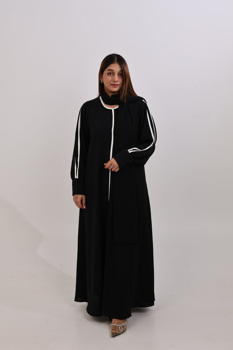 HIBA CLASSIC ABAYA - WITH HIJAB