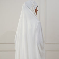JILBAB - 2PC - WHITE