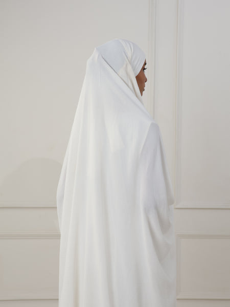 NOURA JILBAB - WHITE