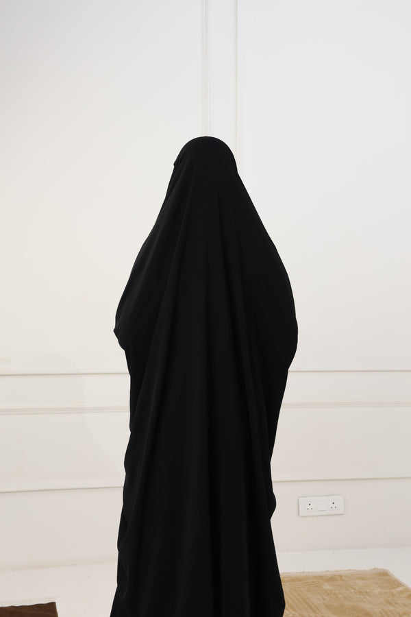 JILBAB - 2PC - BLACK