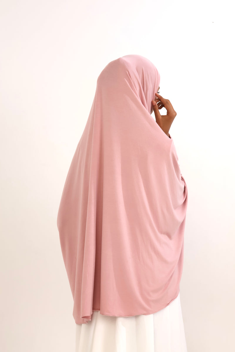 NAMAZ CHADAR SHORT WITH SLEEVES - PINK
