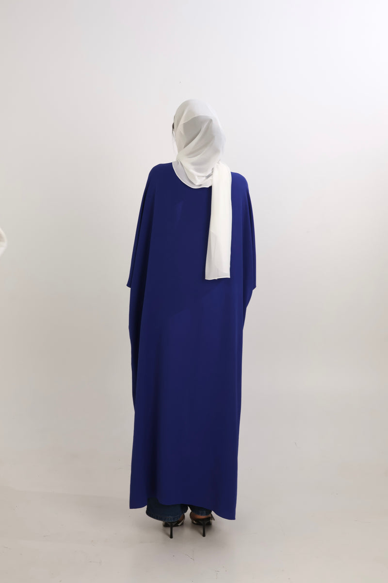 HANA OPEN CAPE - INDIGO BLUE