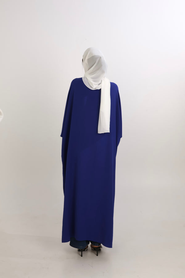 HANA OPEN CAPE - INDIGO BLUE