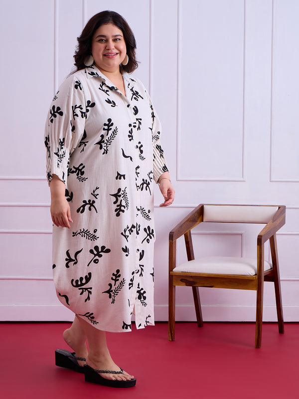 EVA DRAPE DRESS