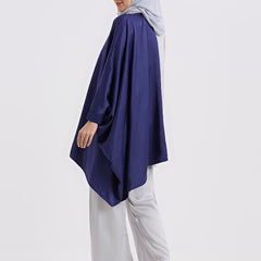 ELORA CORD SET - GREY & NAVY BLUE