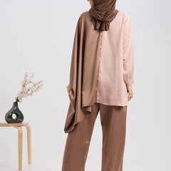 ELORA CORD SET - BLUSH & MOCHA
