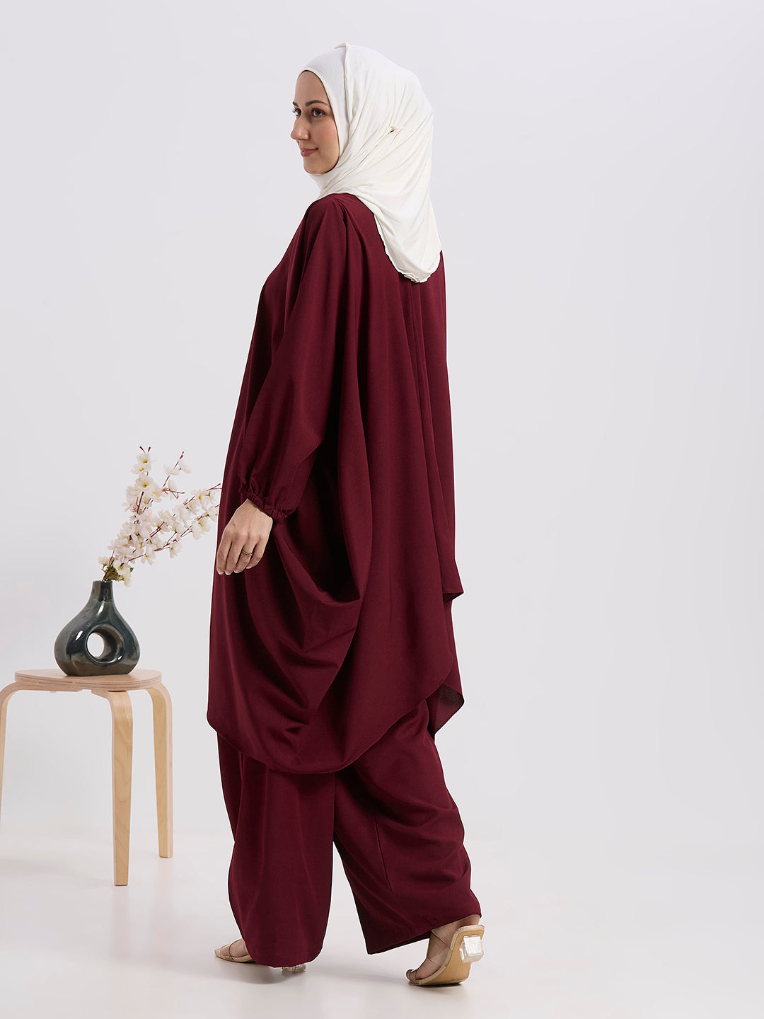 Mira Co-ord Set - Maroon