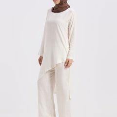 BLOOM LINEN CORD SET - OFF WHITE