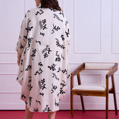 EVA DRAPE DRESS
