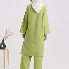 BLOOM CORD SET - LIME GREEN