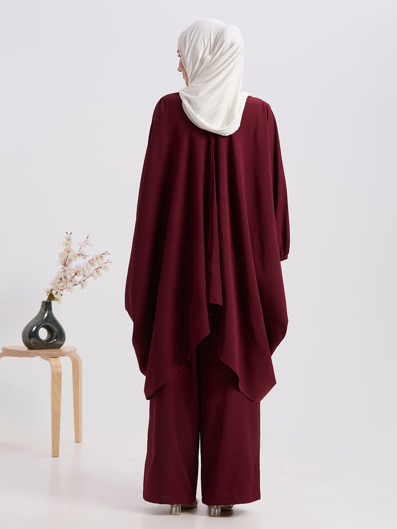 MIRA CORD SET - MAROON