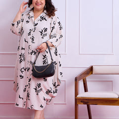 EVA DRAPE DRESS