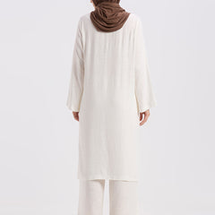 BLOOM LINEN CORD SET - OFF WHITE