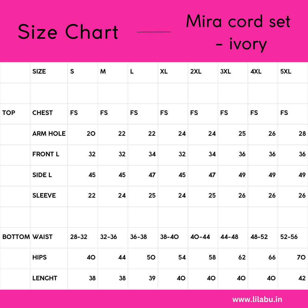 Size Guide
