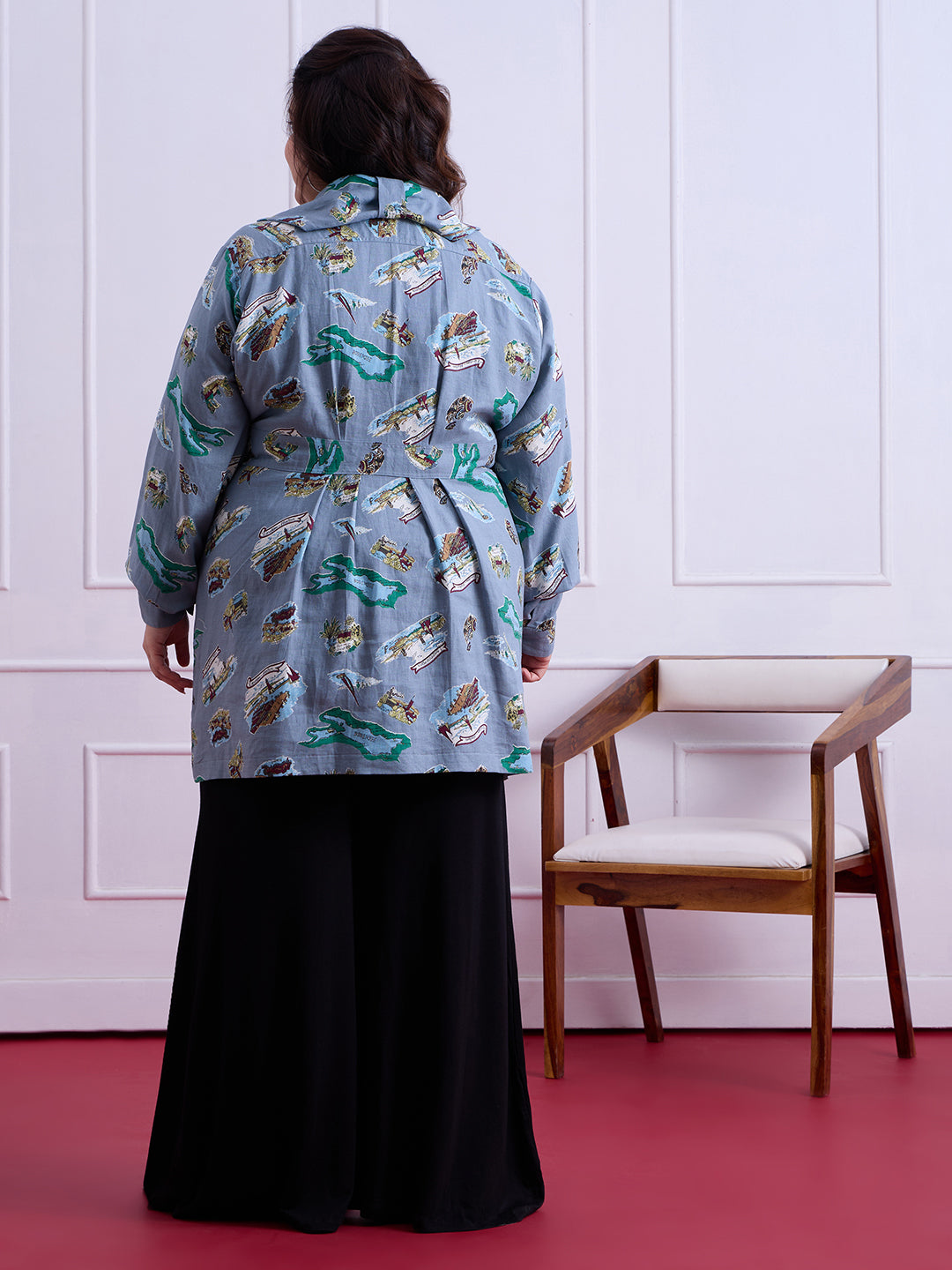 Azure Blazer Dress