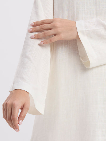 BLOOM LINEN CORD SET - OFF WHITE