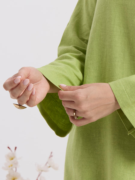 BLOOM CORD SET - LIME GREEN