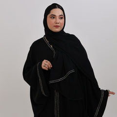 NADIA JEWELLED ABAYA - WITH HIJAB