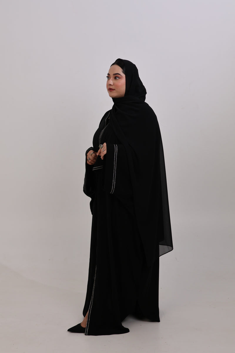 NADIA JEWELLED ABAYA - WITH HIJAB