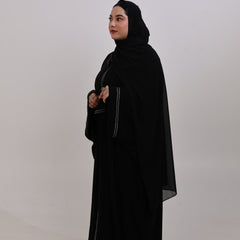 NADIA JEWELLED ABAYA - WITH HIJAB