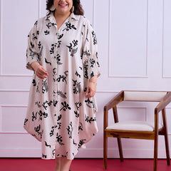 EVA DRAPE DRESS