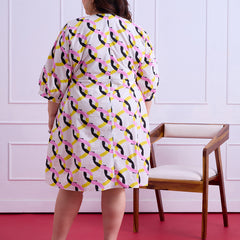 Cotton Candy Swirl Dress