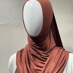 Jersey Hijab Rust