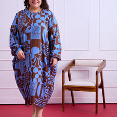 Nyra Flow Linen Dress