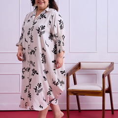 EVA DRAPE DRESS
