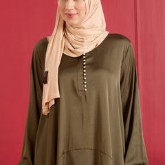 OLIVE DRAPE LUXE CORD SET