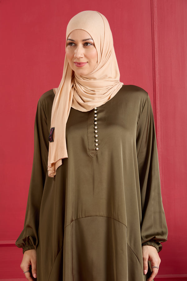 OLIVE DRAPE LUXE CORD SET