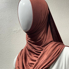 Jersey Hijab Rust