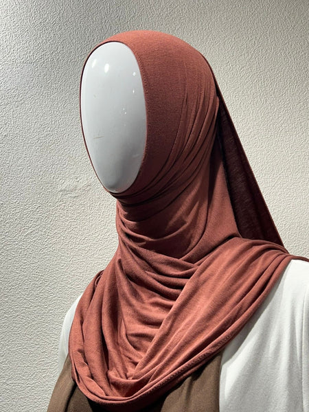 Jersey Hijab Rust