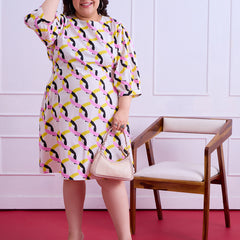 Cotton Candy Swirl Dress