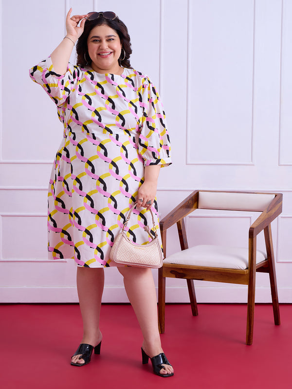 COTTON CANDY SWIRL DRESS