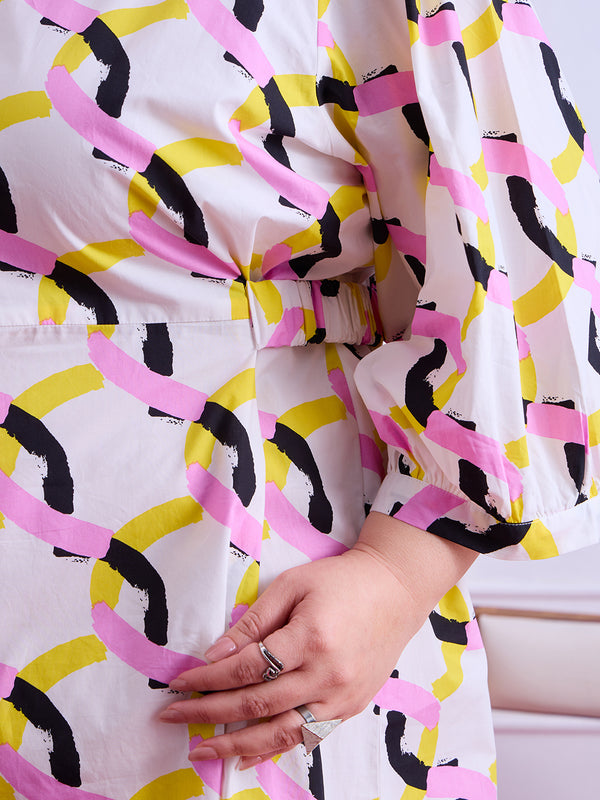 COTTON CANDY SWIRL DRESS